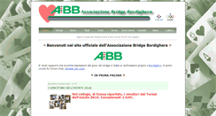 Desktop Screenshot of bridgebordighera.it